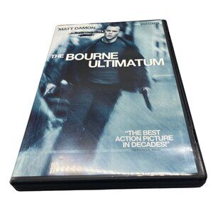 The Bourne Ultimatum DVD Widescreen PG13 2007 English 1hr 56Mins Universal READ
